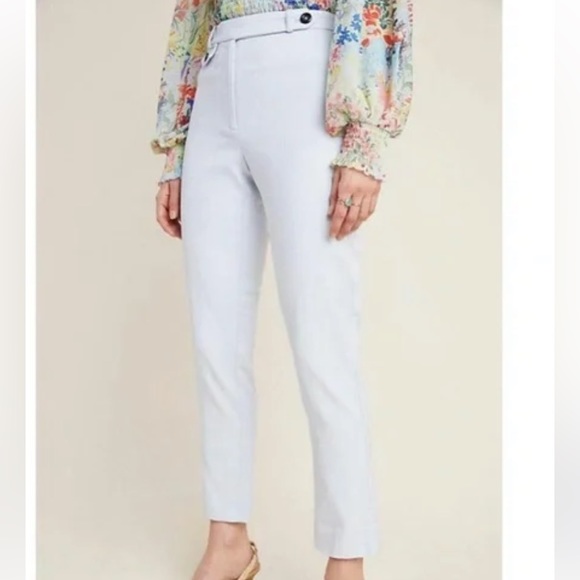 Anthropologie Pants - EUC Anthropologie The Essential Slim Cropped Pant, size 14